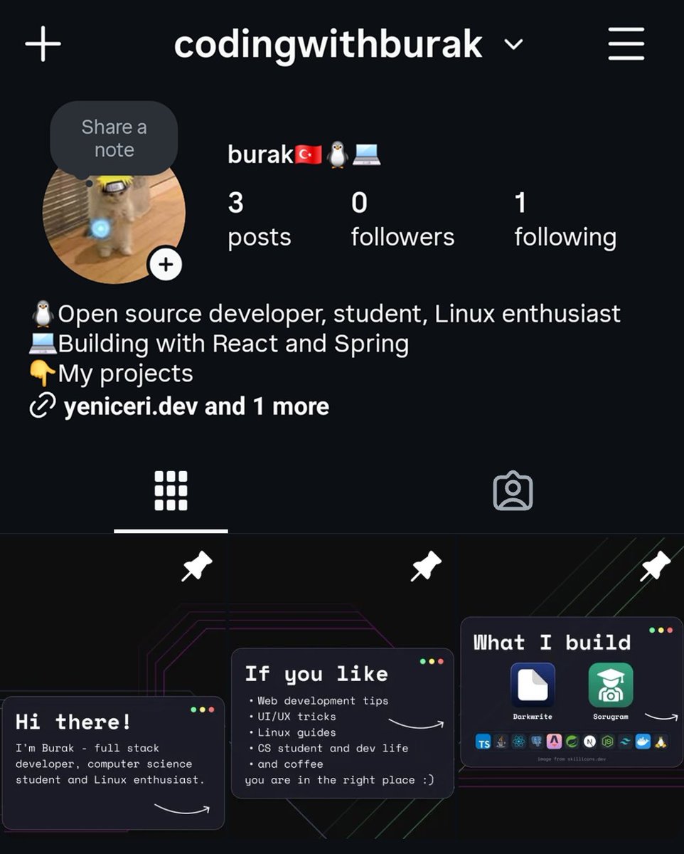 codingwithburak's tweet image. ⚡yeni bir yolculuğa başlıyoruz
henüz hiçbir şey belli değil ama bakıcaz