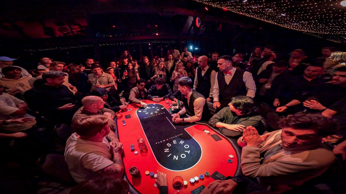 serotonin_hq's tweet image. last night was electric ⚡️

congrats to the winner @maxwhyz from
@reserveprotocol - the rolex really suits you

shoutout to the runner up @denney808
of @mentolabs 

thanks for coming out to poker with us and @flowtraders, see you at the next one