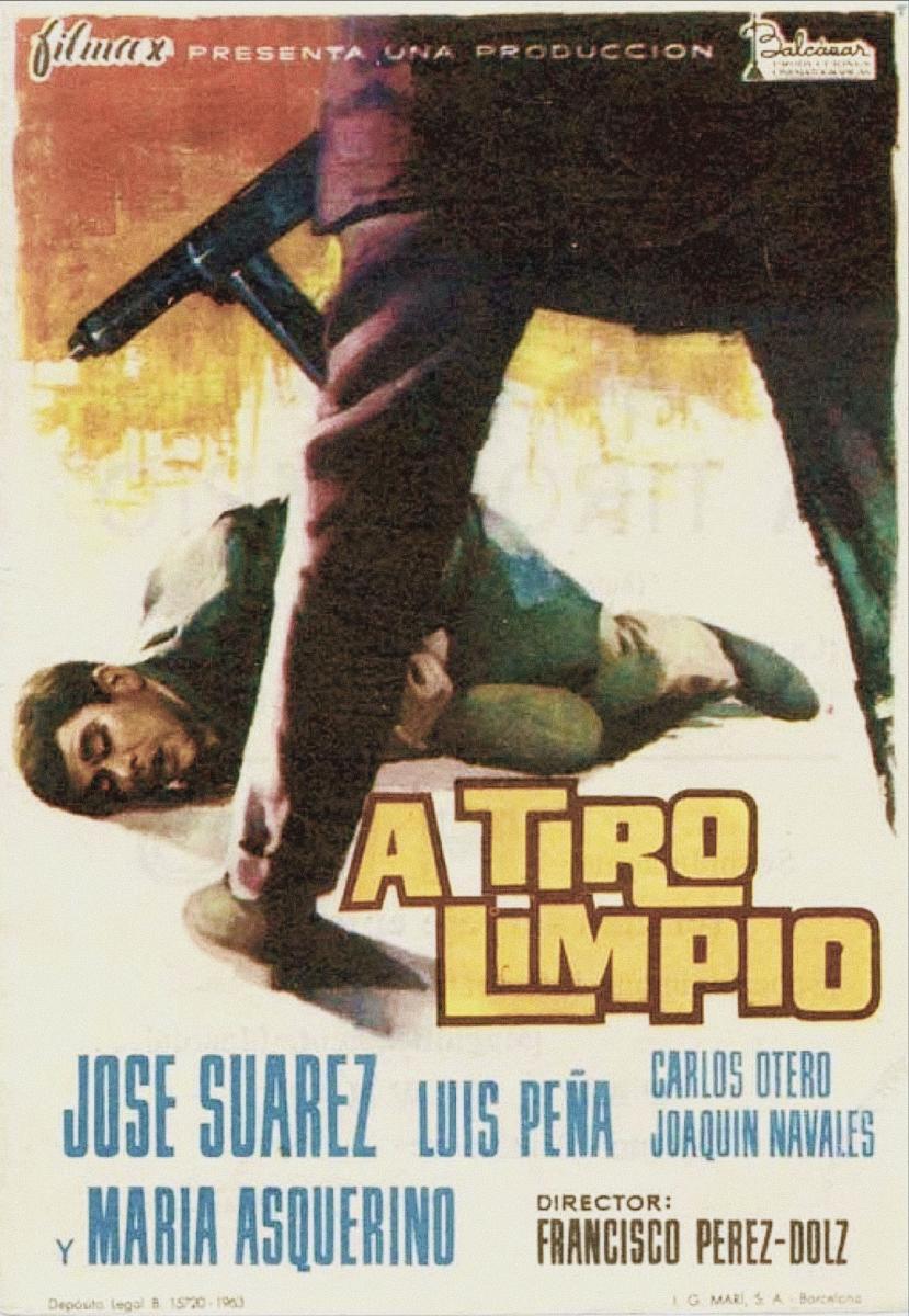 A tiro limpio (Francisco Pérez-Dolz, 1965).
Noir español de clara influencia norteamericana. Una película seca, violenta, filmada con un realismo que, a ratos, resulta casi documental y una magnífica iluminación expresionista.
#Noirvember2025.