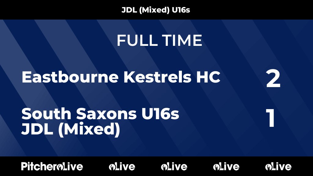 FULL TIME: Eastbourne Kestrels HC 2 - 1 South Saxons U16s JDL (Mixed)
#EASSOU #Pitchero
southsaxonshc.co.uk/teams/291304/m…