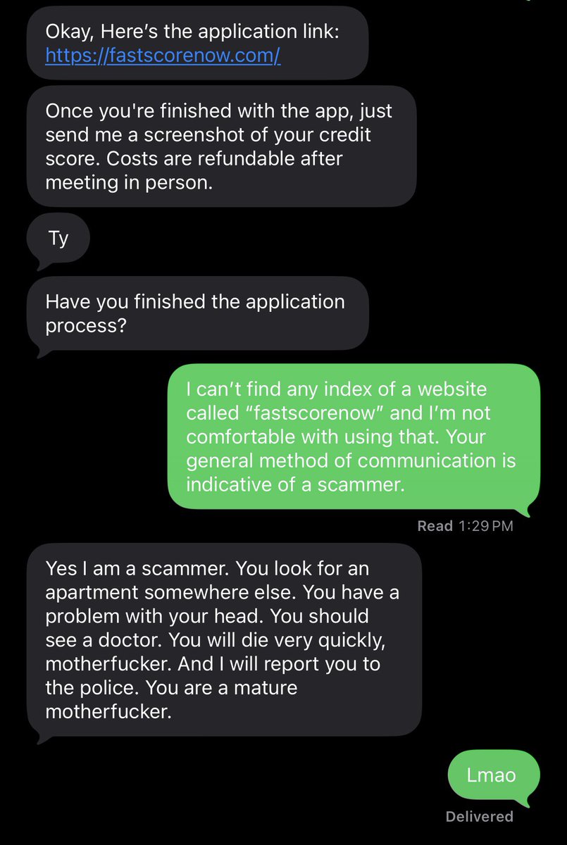 Apartment hunting is going well!