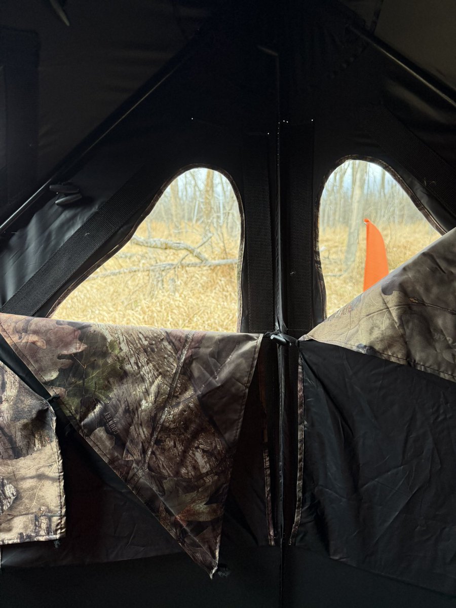 My view this Wisconsin gun deer season. #hamradio #deerhunting #type1diabeticlife