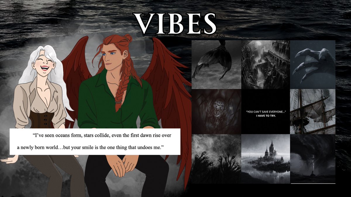 author_clentz's tweet image. Beneath the Veil of Tides new #agentsguide / #agentguide
🕷️Oracle arachnids, fleshless soldiers, soul swaps
🌊Wild plot twists
🏴‍☠️Sacrificed FMC, brutal mer harvesting
💀HIGH STAKES
🐦‍⬛Ragtag crew
🪽Rogue, lovestruck god
🧠Memory curses
🧜‍♀️Trauma/Addiction

#WIPPIT #F #RF #NA #A