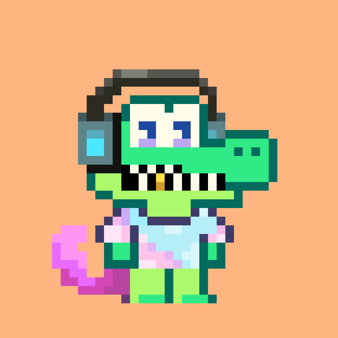 BabyCroc #5454 sold for ₳333 ($133.39)