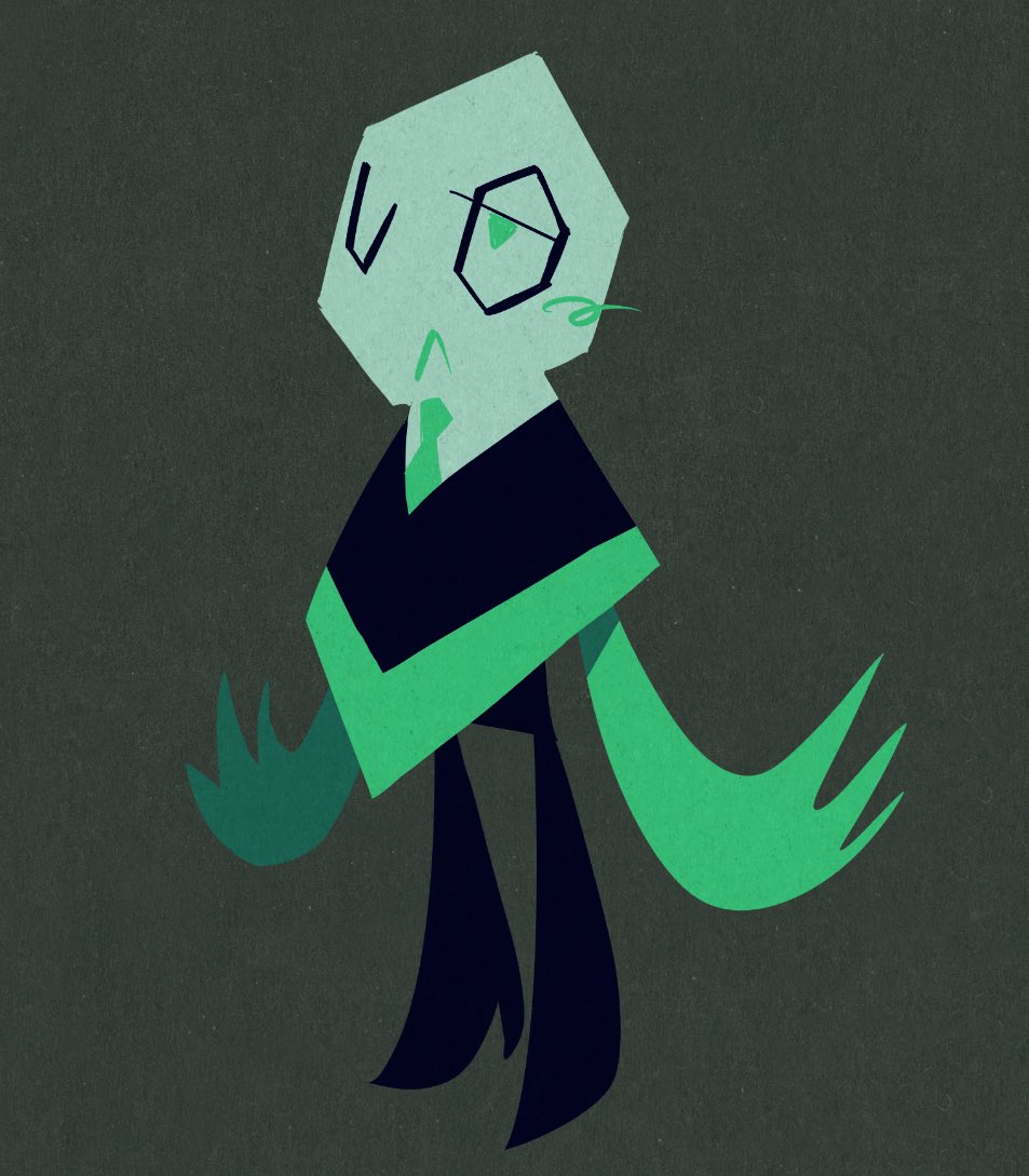 lumfishhhy's tweet image. I’ve been longing to draw him and I finally did!
I imagine pipins got replaceable ribbon hands and they can choose the colors/patterns they like :P