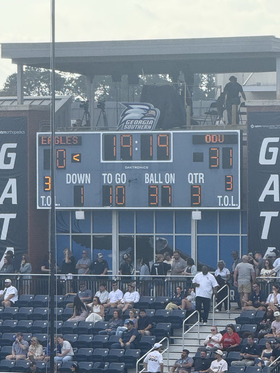 ODU ball after half 💔