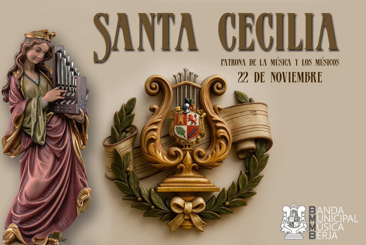 Gracias de corazón a todos los que dais valor a la música y a los músicos, a todos los que os emocionais y vibrais con cada nota y a los que hacéis que todo el esfuerzo merezca la pena, ¡Va por vosotros!¡Y por nosotros! 

¡Viva la #música y viva #SantaCecilia!