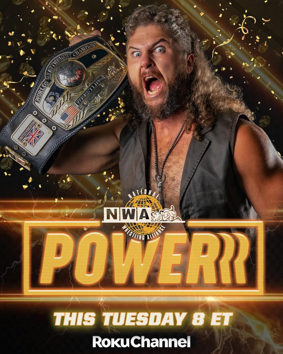 Tune in to <a href="/nwa/">NWA</a> this THRILLSday at 8pm on <a href="/TheRokuChannel/">Roku Channel</a> !