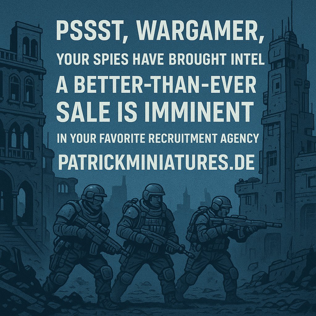 Pssst, wargamer… 👀 your spies report that a better-than-ever Winter Cyber Week Sale is about to drop. Reinforcements incoming. Winter is the perfect time to expand your army. Discount level: classified (for now). Stay sharp.