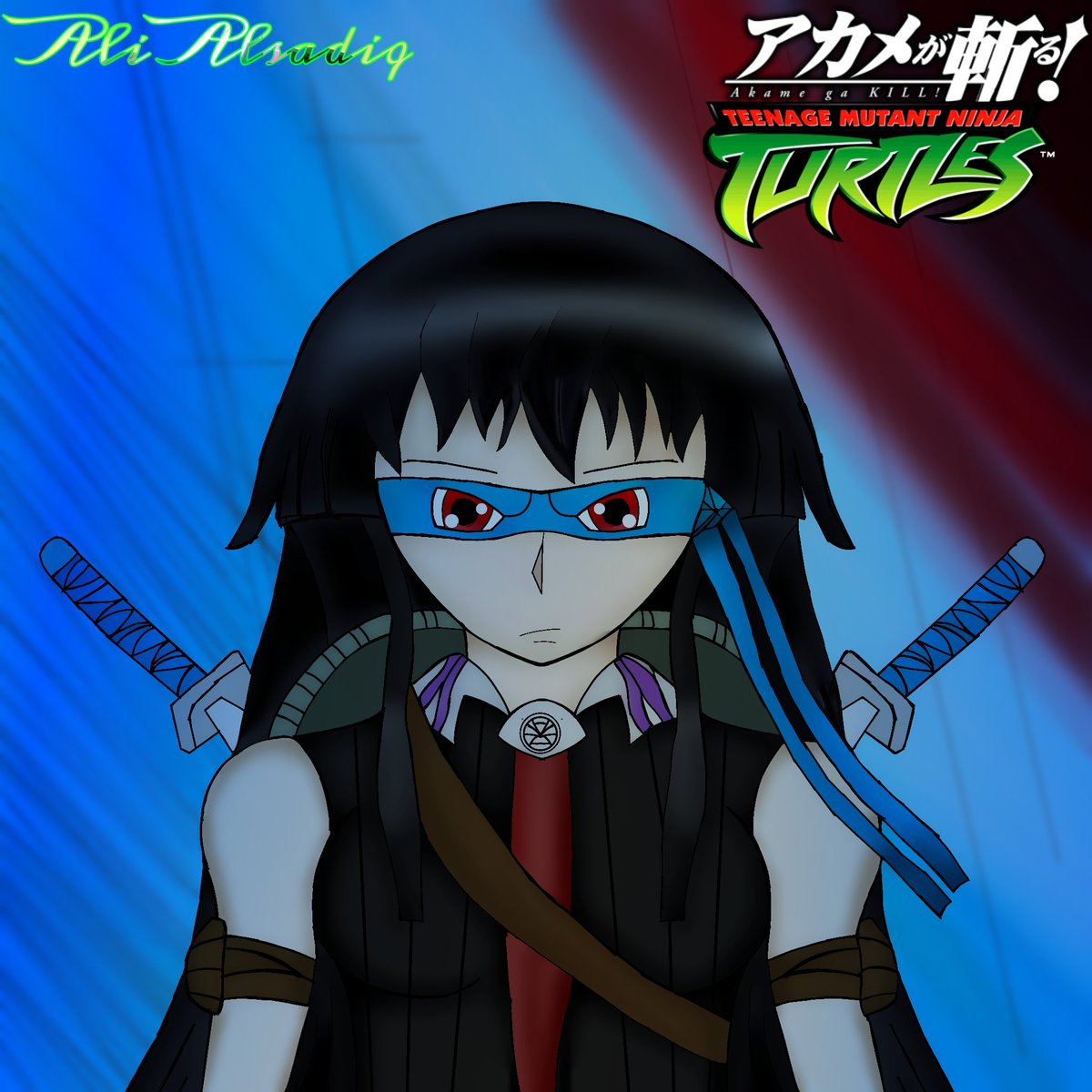 YoItsAli3's tweet photo. NIGHT RAID NINJA GIRLS! 

#art #artwork #fanart #artist #anime #cosplay #cosplayart #female #ninja #assassin #akamegakill #tmnt #akame #akamegakillchelsea #sheele #akamegakillleone #leone #tmnt2003 https://t.co/22AzouPEiI