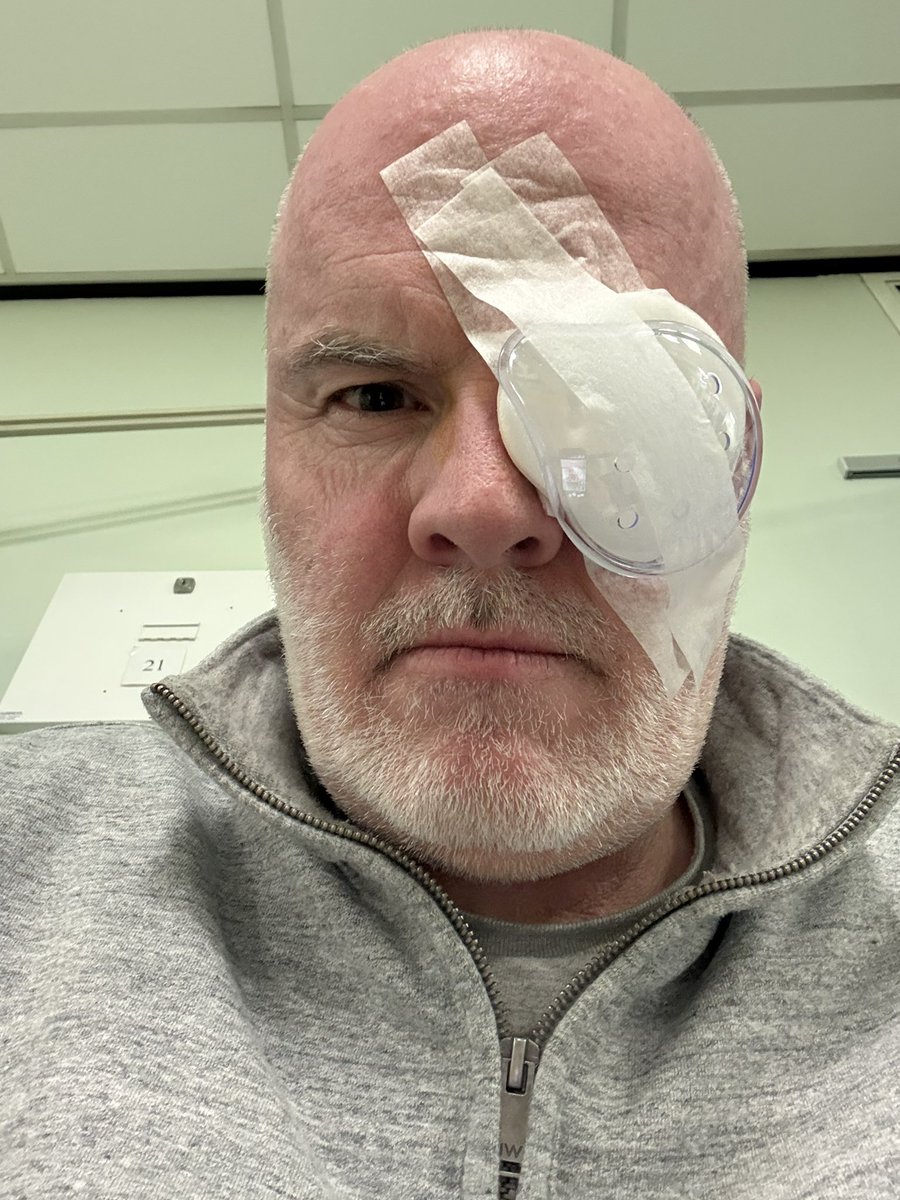 I don’t recommend detaching a retina, but it’s a good excuse to miss the next couple of <a href="/LutonTown/">Luton Town FC</a> games. Every cloud….