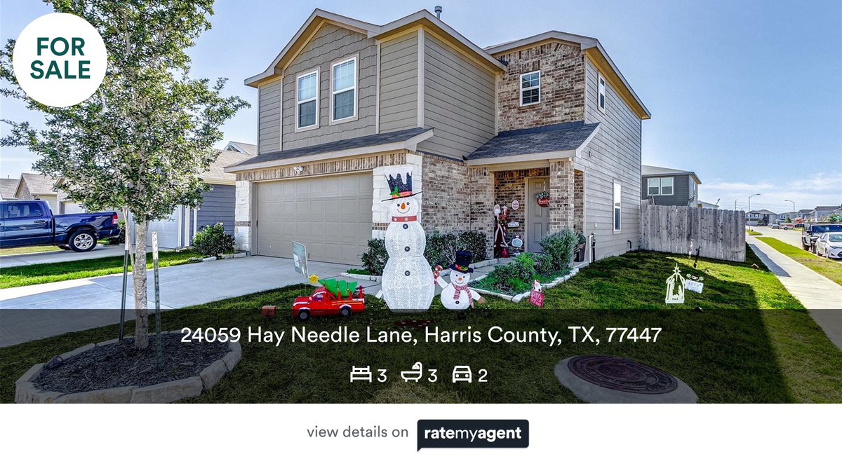 lianaleg's tweet photo. 🛌 3 🛀 3 🚘 2
📍 24059 Hay Needle Lane, Harris County, TX, 77447

My latest listing on #RateMyAgent.

https://t.co/uHG5ISuzOf

...
#ratemyagent #realestate https://t.co/v80r10TCou