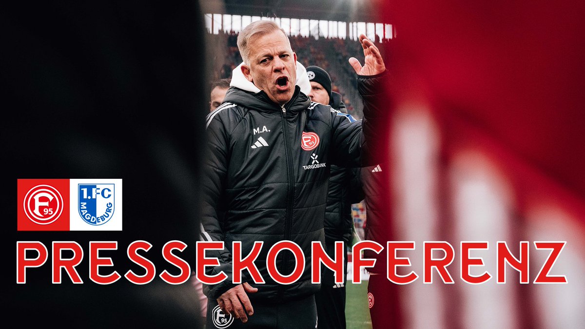 f95's tweet photo. Und hier hab ich noch die PK mit den beiden Cheftrainern für Euch 📺

👉🏻 https://t.co/mLdSgGdzGb

#f95 | 🔴⚪️ | #F95FCM https://t.co/3T28w570TX