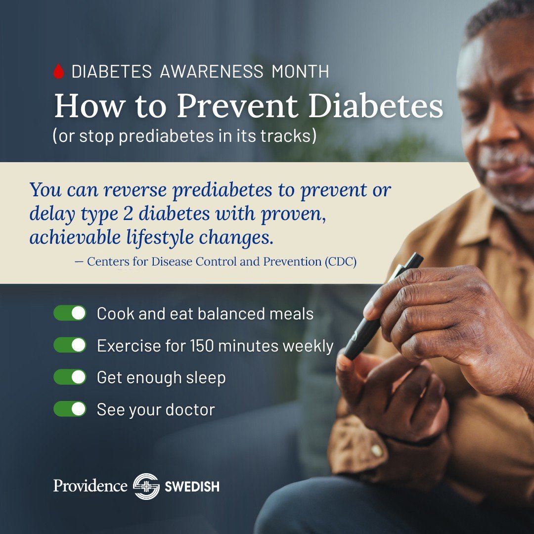 1 in 3 U.S. adults has #prediabetes—and most don’t know it.

 The good news: #Type2Diabetes can often be prevented with healthy habits and regular screenings. Take charge of your health today. 

👉 blog.providence.org/blog/are-you-a…