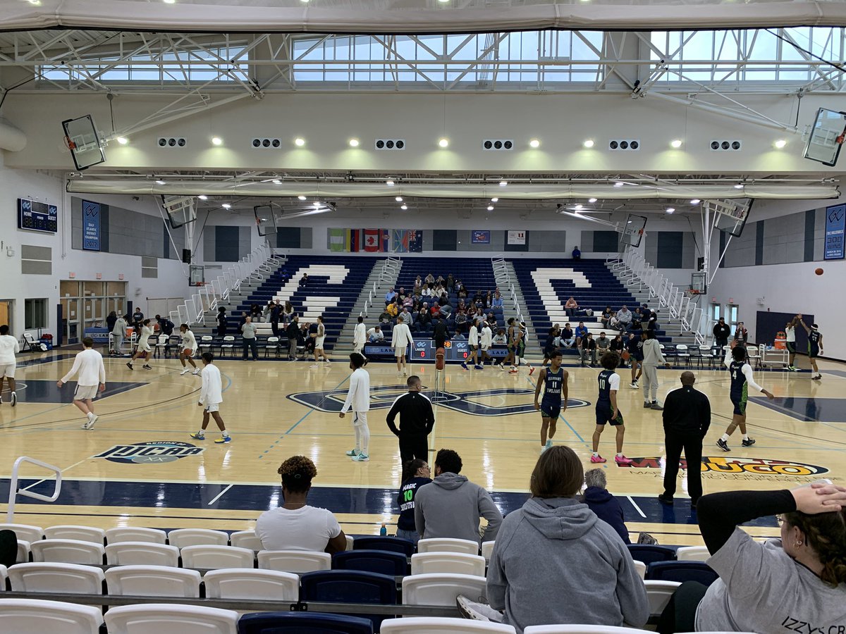 In McHenry for some juco hoops. Allegany and Garrett getting set for tip-off. Both games last year went to OT and seven of the last 10 meetings were decided by six points or less.