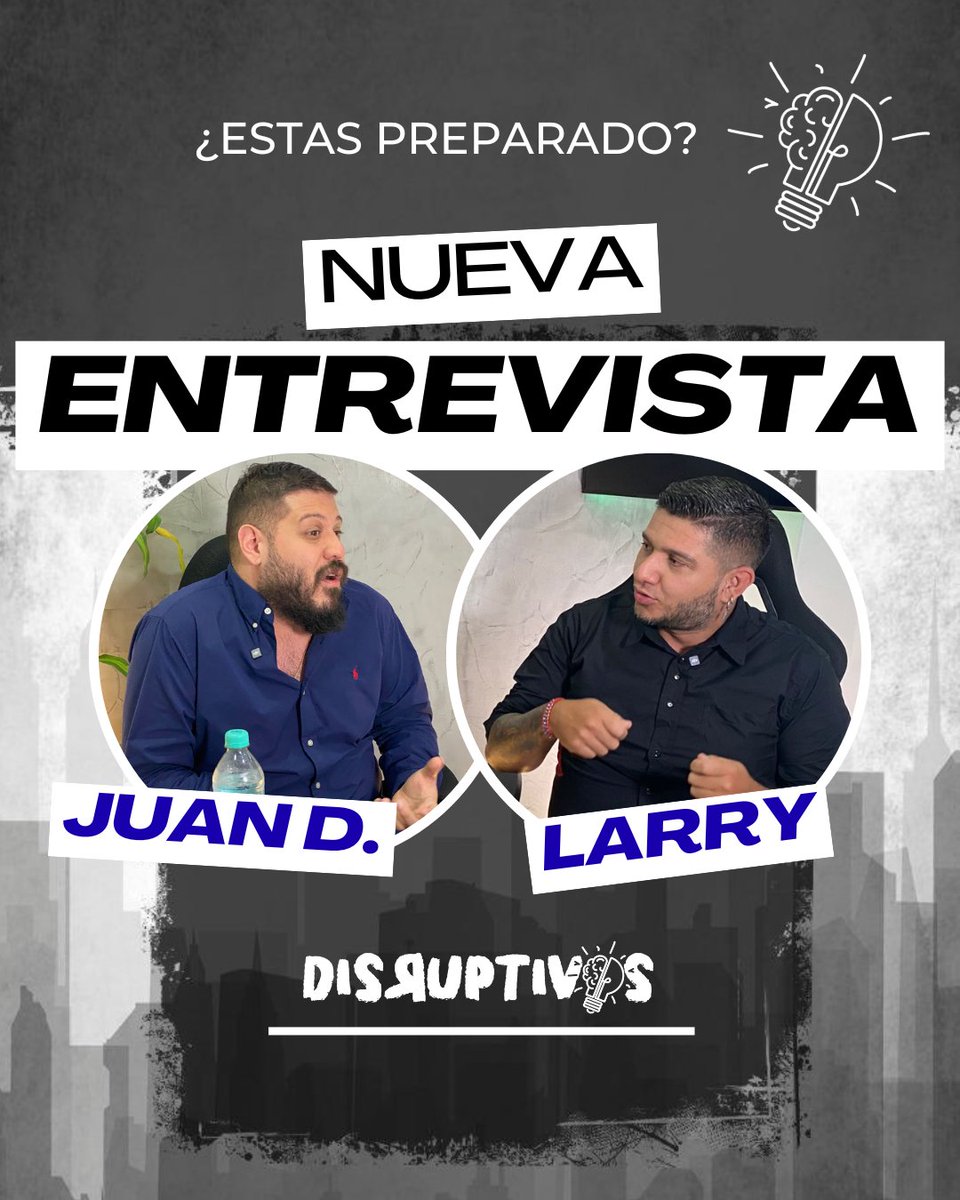 🔥 ENTREVISTA DISPONIBLE AHORA 🔥

Lo que muchos estaban esperando… Juan D. y Larry se sentaron frente a frente en una conversación que NO te puedes perder.

🎙️ La conversación ya está arriba en nuestro canal.
Entra ya y cuéntanos qué parte te dejó pensando… 👀