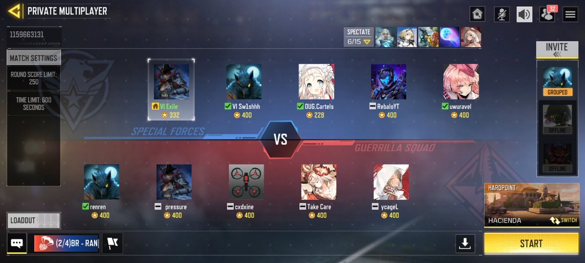 My new team for the COD Mobile 2026 World Championships! 
#codm #codmobile