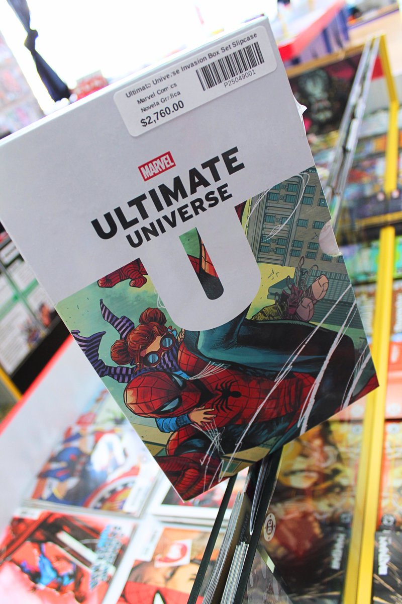 FantasticoComic's tweet image. 🔥Universo Ultimate 🔥
👉Box Set Slipcase $2760.00 pesos
Recopila los revolucionarios primeros volúmenes del Universo Ultimate de Marvel: el exitoso relanzamiento de toda la línea que ha arrasado en la industria.