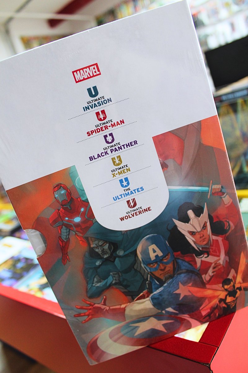 FantasticoComic's tweet image. 🔥Universo Ultimate 🔥
👉Box Set Slipcase $2760.00 pesos
Recopila los revolucionarios primeros volúmenes del Universo Ultimate de Marvel: el exitoso relanzamiento de toda la línea que ha arrasado en la industria.