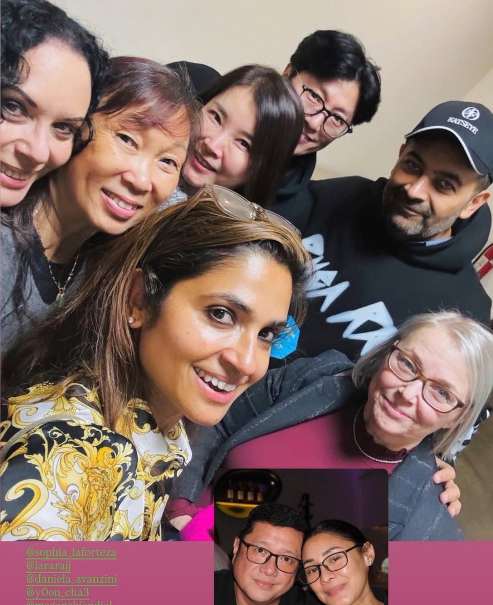 manonsarchives's tweet image. the fact that manon mom doesn’t really like taking photos but she took one with the other katseye parents 🥹❤️ #myfamilia