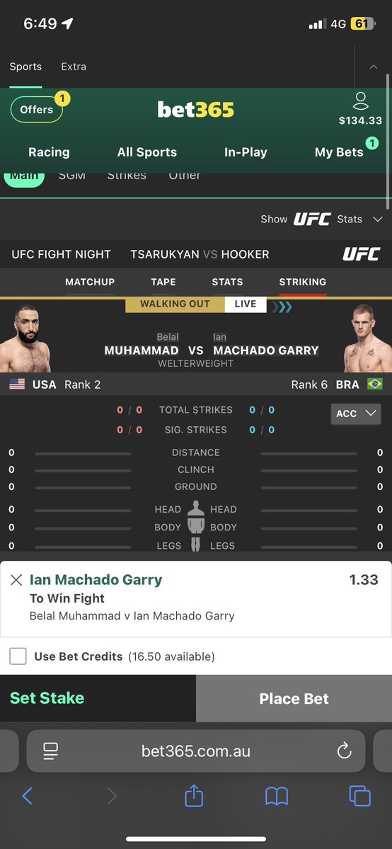 statforge_'s tweet image. ML odds are disrespectful to Belal imo #UFCQatar