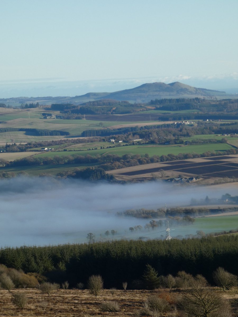 shamblesklutz's tweet image. Cloud inversion in the Howe today. Always special to see.
#cloudinversion #HoweofFife #Fife #Scotland @BBCScotWeather @bbcweather @VisitScotland