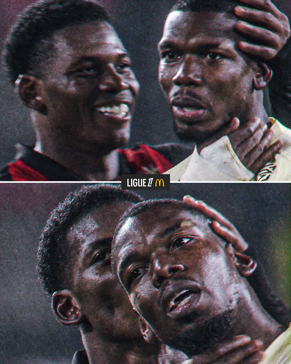 Ligue1_ENG's tweet image. Breel Embolo represents us all… Paul Pogba is back 🥰
