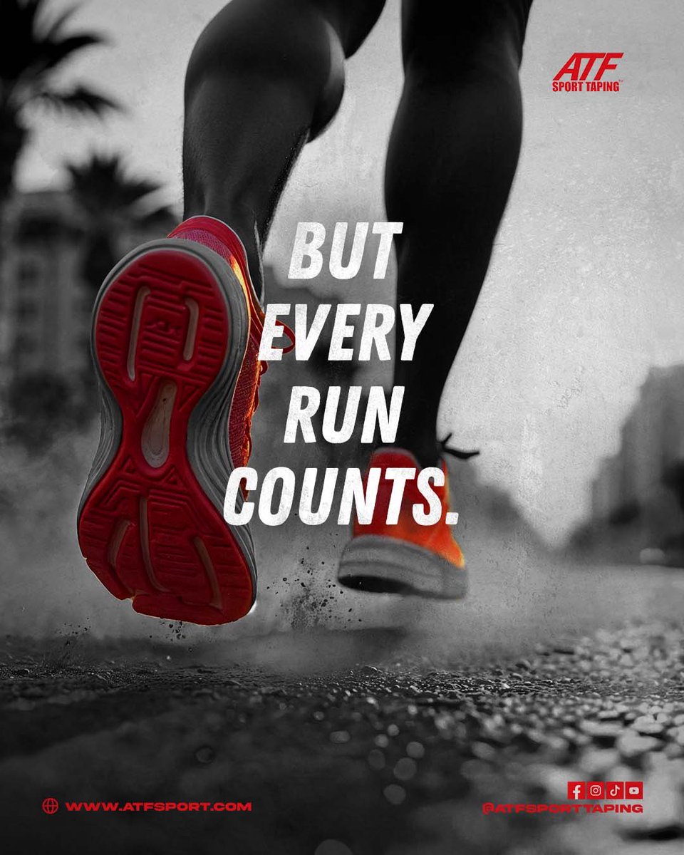 atfsporttaping's tweet image. Not every run feels easy — but every step moves you forward.

Tape up. Stay focused. Keep going. 🔥

#ATFSportTaping #RunningTips #RunnersCommunity #RunStrong