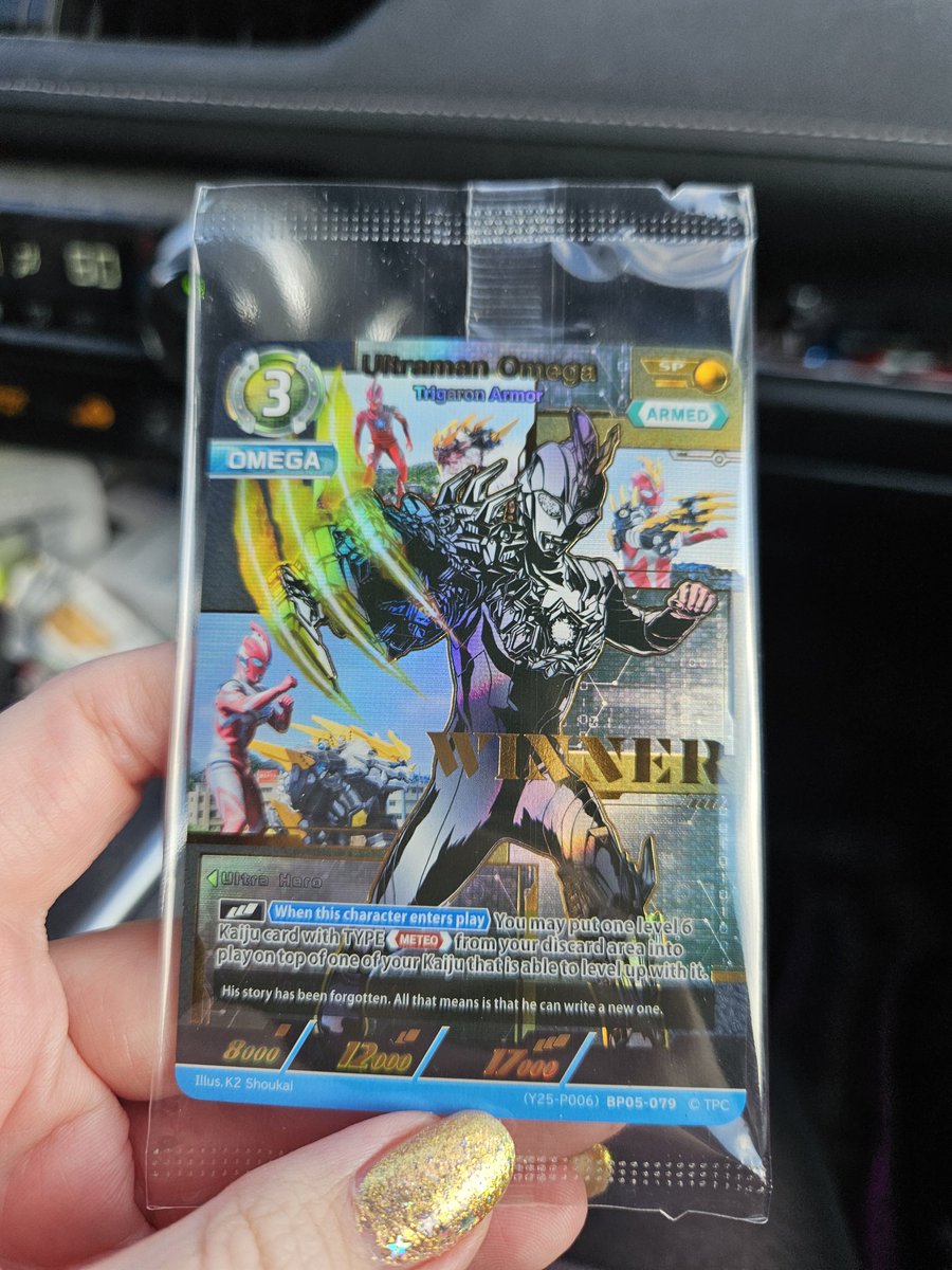 peekaboopandaaa's tweet image. I won! #ultramantcg