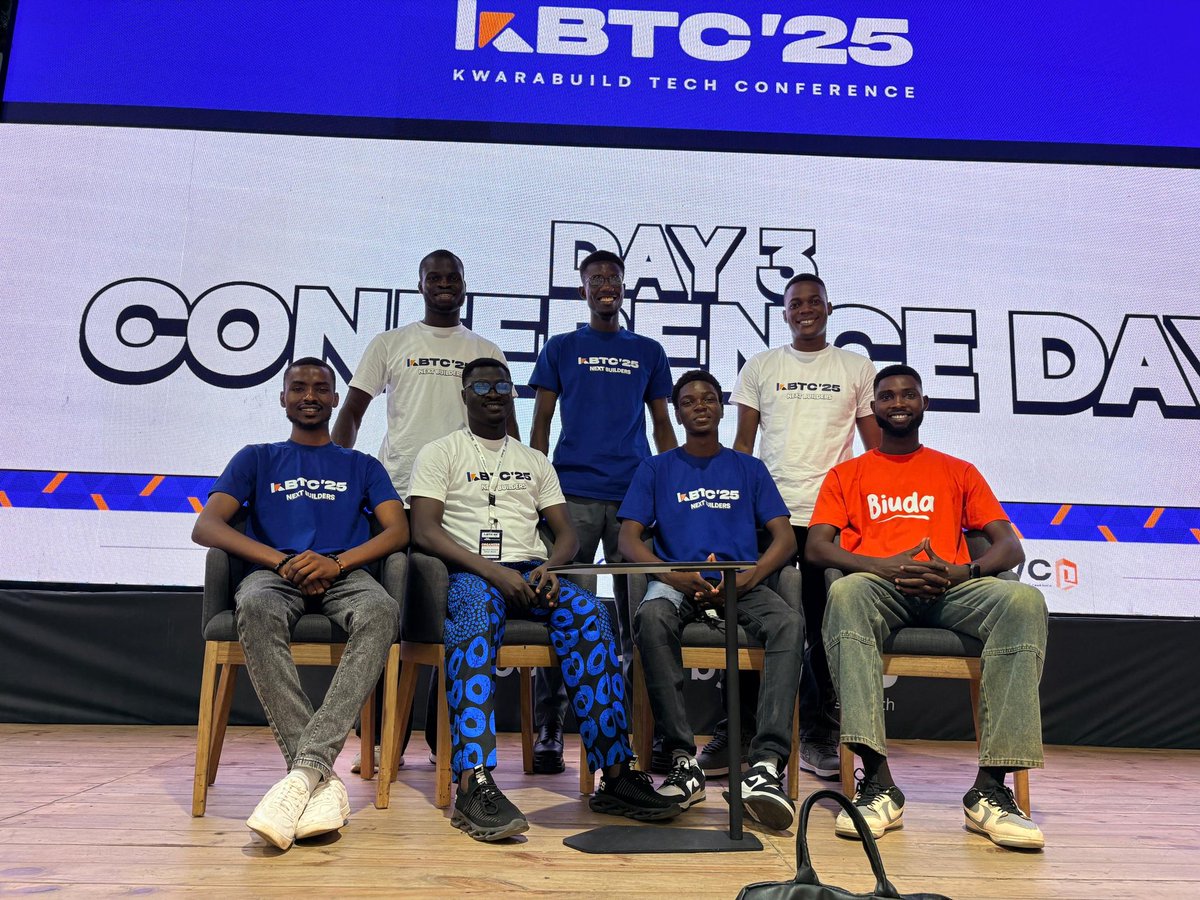 develijah3's tweet image. Kwara Build Tech Conference (KBTC) 2025 was a success

Met with some amazing people 🤩

Here are some of the snippet 

#KBTC25 #NextBuilders @kwarabuild