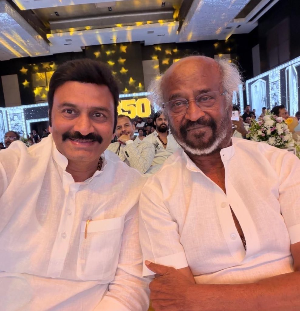 BinaryPost001's tweet image. 50 Years Of Mohanbabu 💐

#MB50 #Mohanbabu #50YearsOfMohanBabu 
#Thalaivar 🤘 #Superstar #Rajinikanth @rajinikanth #BinaryPost