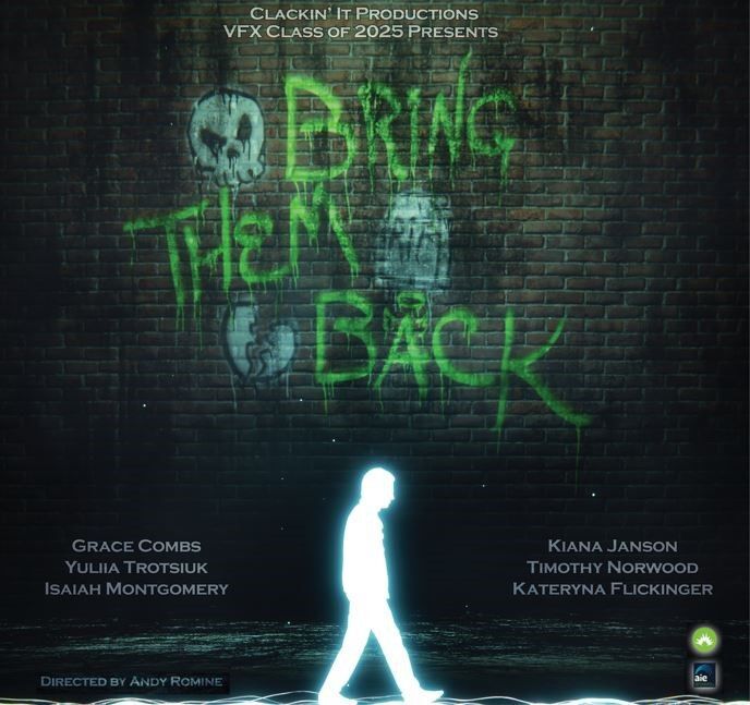 The 2025 Year Two 3D Animation &amp; VFX class project, Bring Them Back, was nominated for an Honorable Mention at the Washington Underground Film Festival!
Congratulations to each student who contributed! Your work is making an impact. We couldn’t be more proud🌟
#aieedu #aiealumni