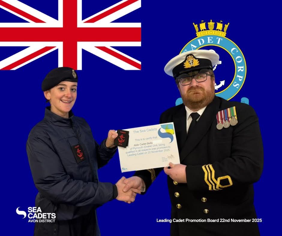 Plymouth Drake Sea and Royal Marines Cadets tweet media