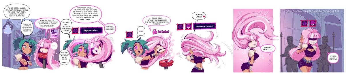 Slimehead Parasites surely can be trusted!

Please, support me on Patreon for more works like this x) patreon.com/hugoverse