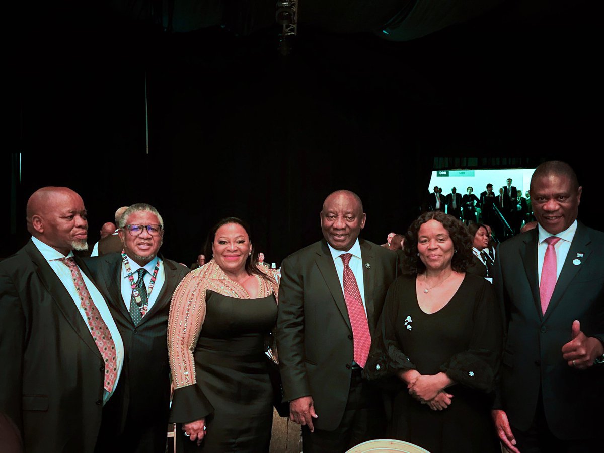 MbalulaFikile's tweet image. [WATCH] Today as officials of the ANC we honoured the invite to attend the G20 Leaders Summit Reception Gala Dinner held under the theme ‘Solidarity, Equality and Sustainability’. This bring to a close a very successful opening day in which the leader’s declaration was adopted…
