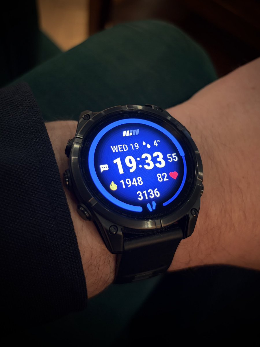 DANdFRA's tweet image. Brand new CLARITY watch face by @supeerbcom on Fenix 8 / Fenix 8 Pro! #garminfenix8 #garminfenix8pro #garmin #smartwatch #watchface #fenix8 #fenix8pro