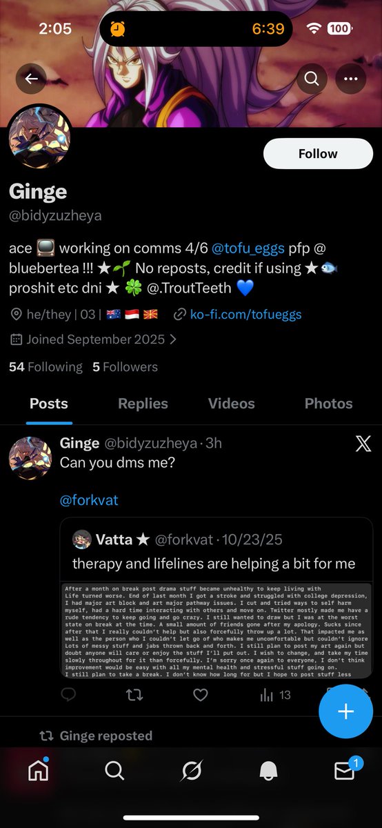 Got an account impersonating me, please report them!