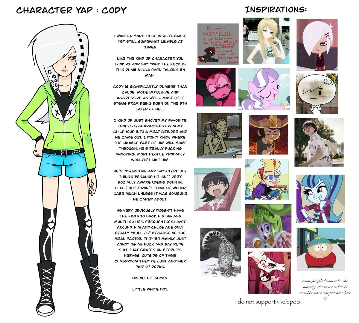 dovieart's tweet image. I wasn’t gonna post this before I finished the rest but I want to feed my children

#LackLuckster #OC