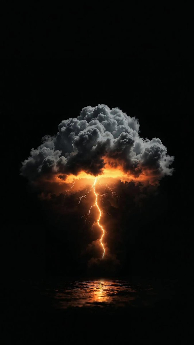 lonelyfireflyX's tweet image. A universe of lightning, clouds, planets, and endless space ✨