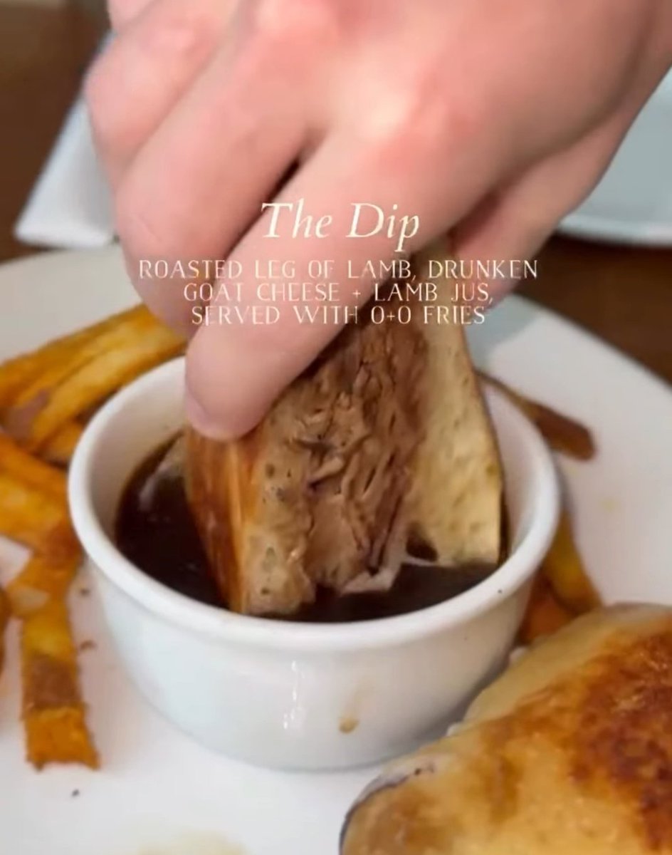 Probably wins a vote as most underrated menu item here. The Dip.