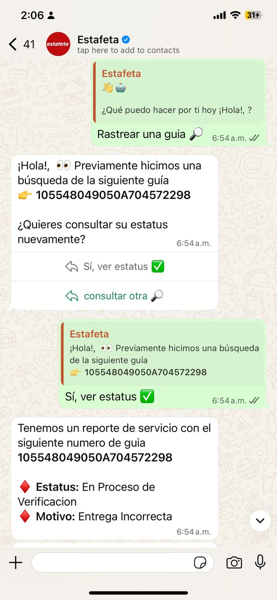 frank_colin's tweet photo. @estafeta estafeta ya no le contestan de mi paquete que se entrego erróneamente https://t.co/MI0TseBQBv
