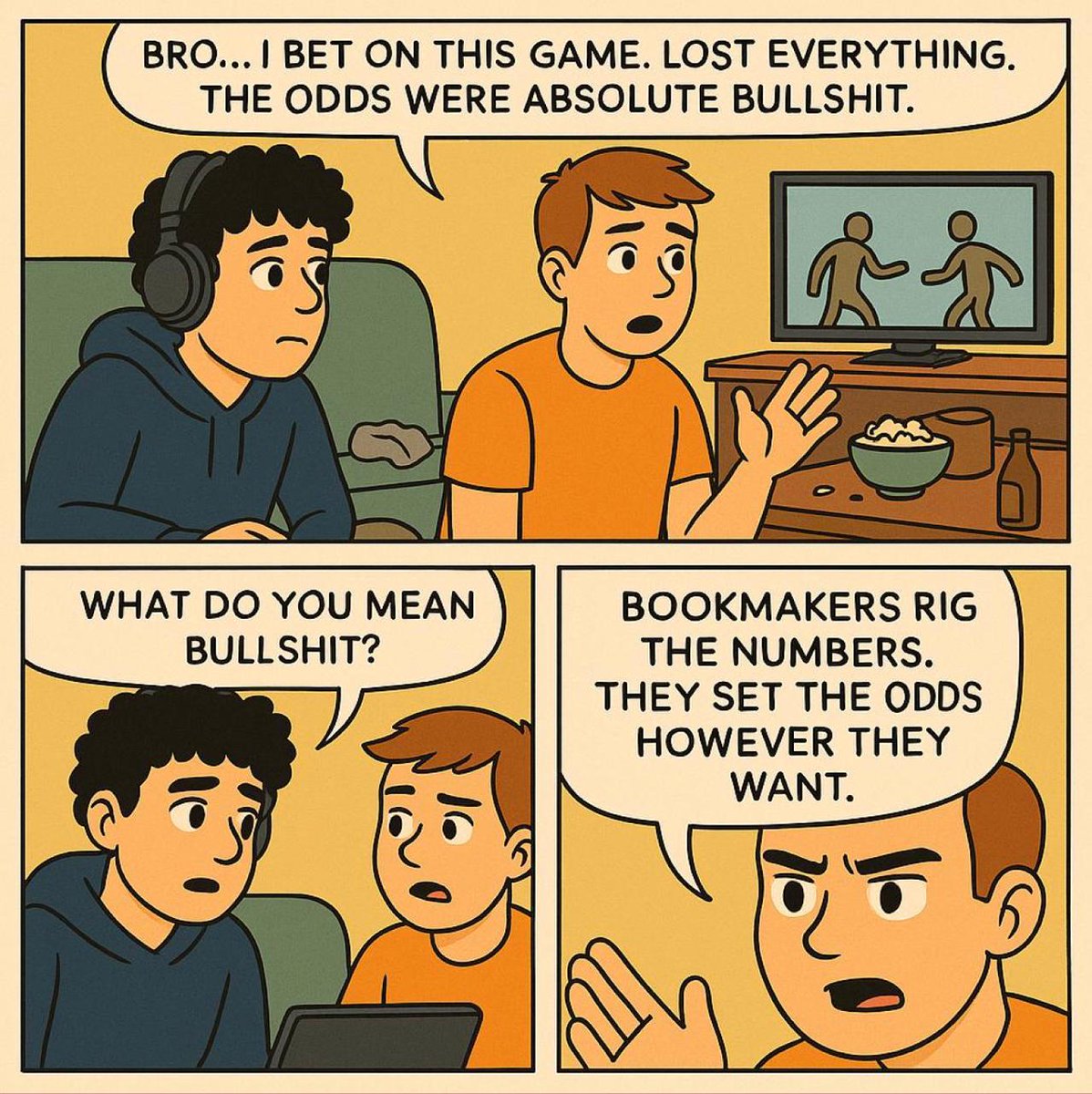 DextersSolab's tweet image. I’m starting a daily @Polymarket comic series.

Here’s сhapter 1.

The world was drowning in noise… until one person decided to fight it.

Posting every day. 
Turn on your notis. 
To be continued...