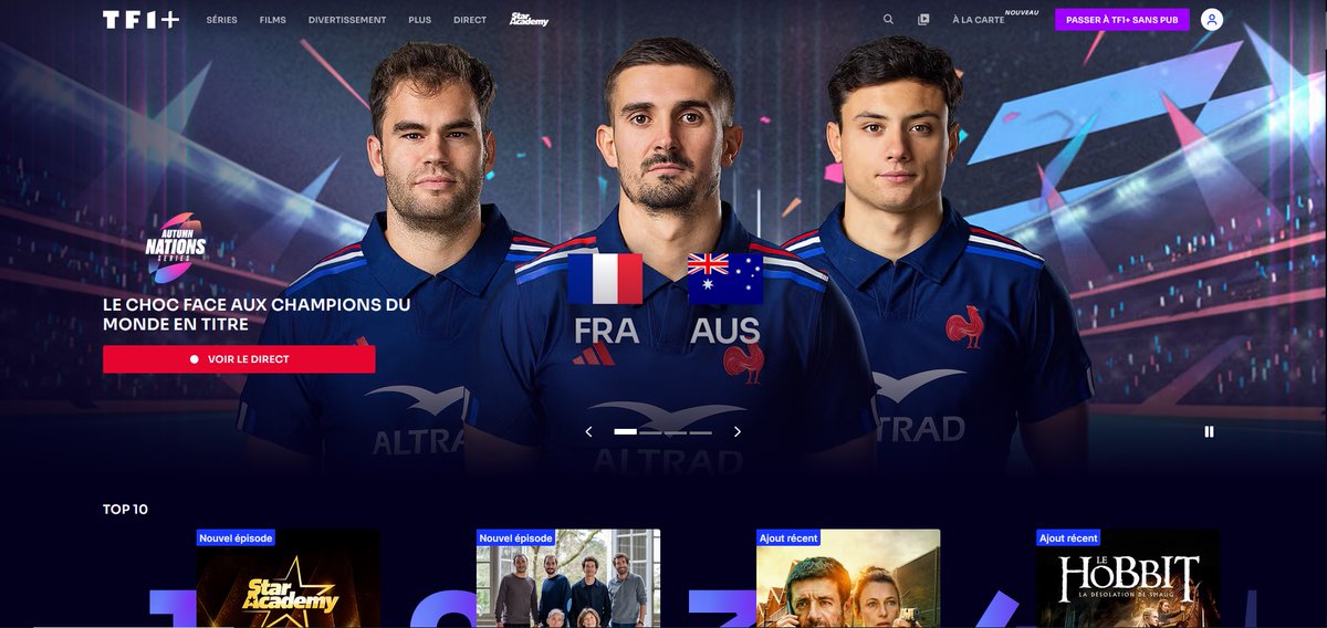 TF1 qui confond l'Australie et l'Afrique du Sud 😬😬😬

#FRAAUS #XVdeFrance #Rugby #TestMatch