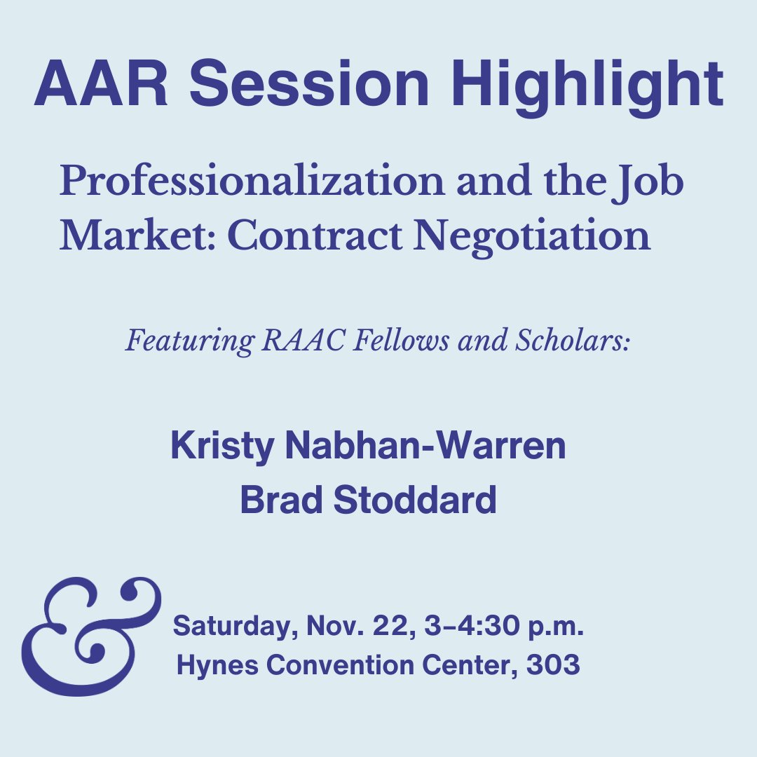 csraac's tweet image. Saturday afternoon features conversations on the job market, secularization in politics, challenges in Islamic studies, and the perception of the death of lived religion. Join our fellows and scholars for any of these and other informative sessions. #aarsbl25