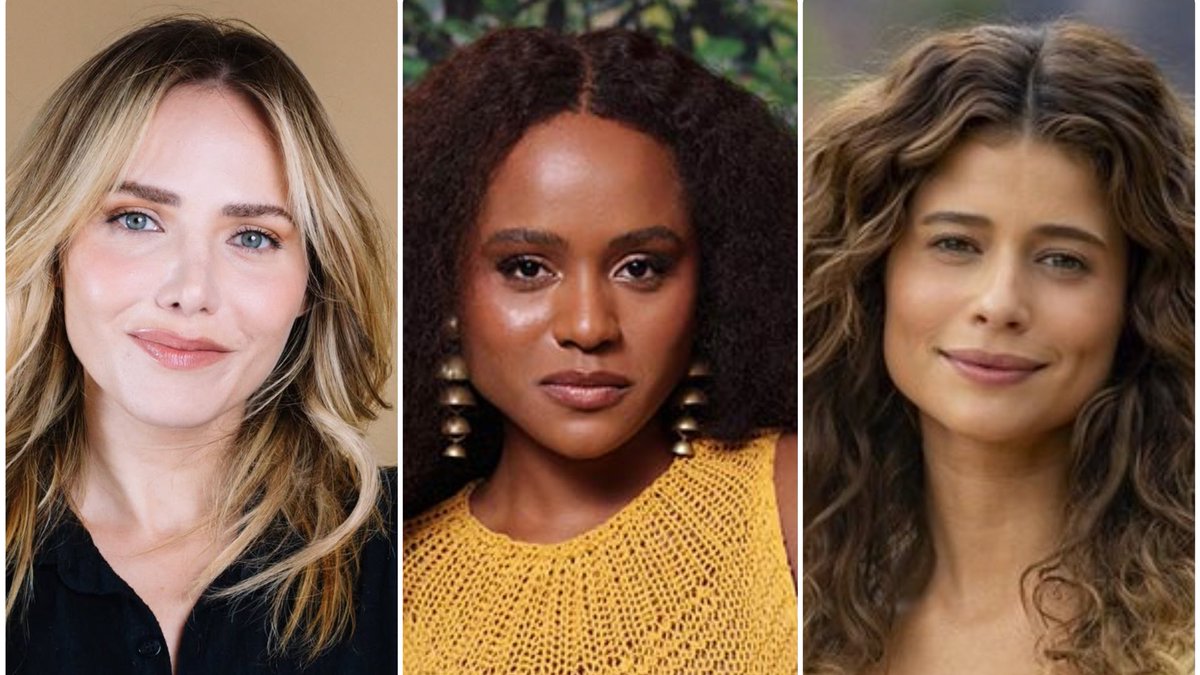forumeplay's tweet image. As próximas protagonistas das novelas da Globo:

Letícia Colin (Adriana) - #QuemAmaCuida
Duda Santos (Alika) - #ANobrezaDoAmor
Isadora Cruz (Agrado) - #CoraçãoAcelerado