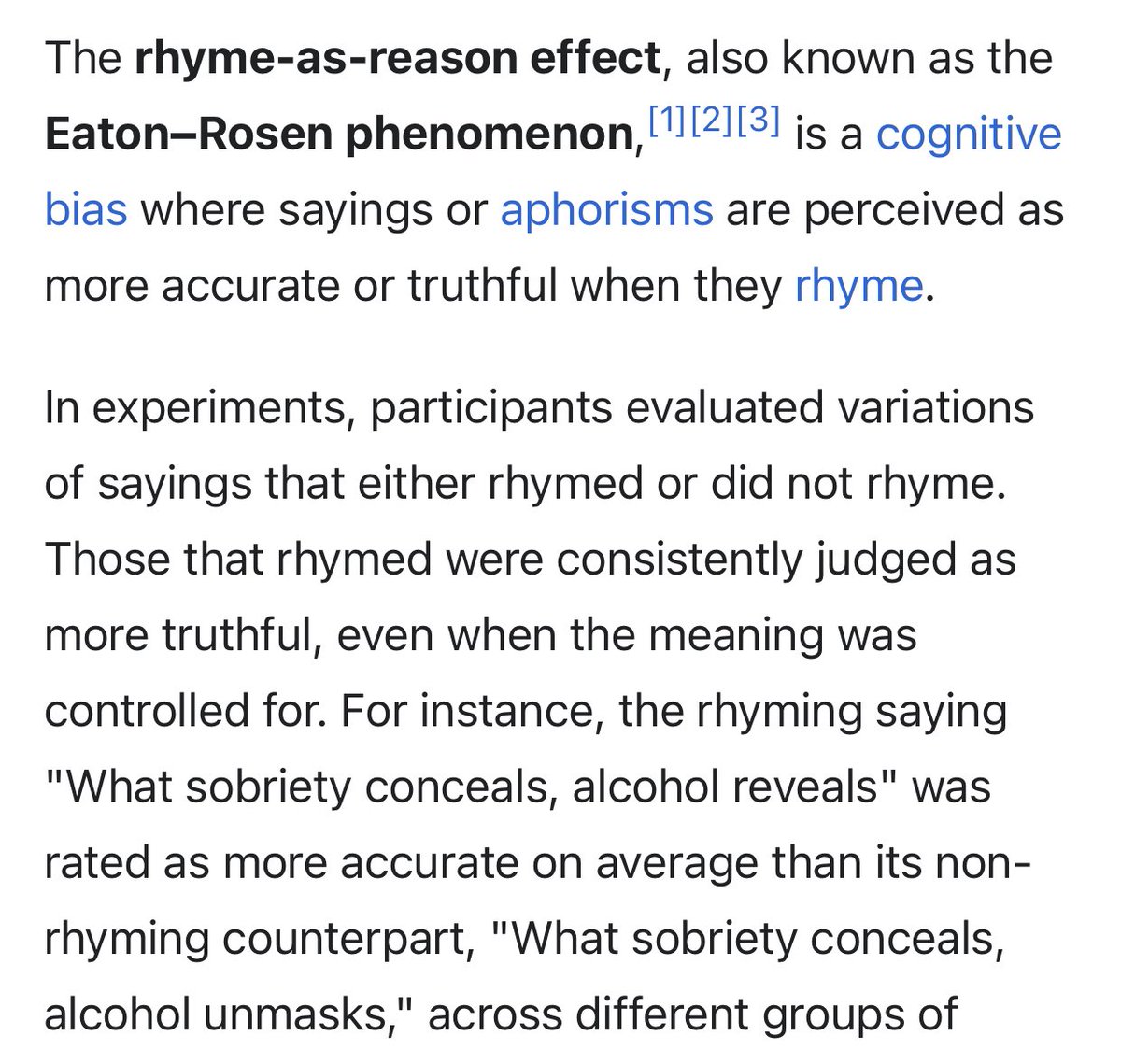 romanhelmetguy's tweet image. The best way to make something sound true is to make it sound clever. People are more likely to believe a statement when it rhymes or employs a rhetorical device like chiasmus, isocolon, alliteration, etc. With X, rhetoric is even more relevant today than in Rome.