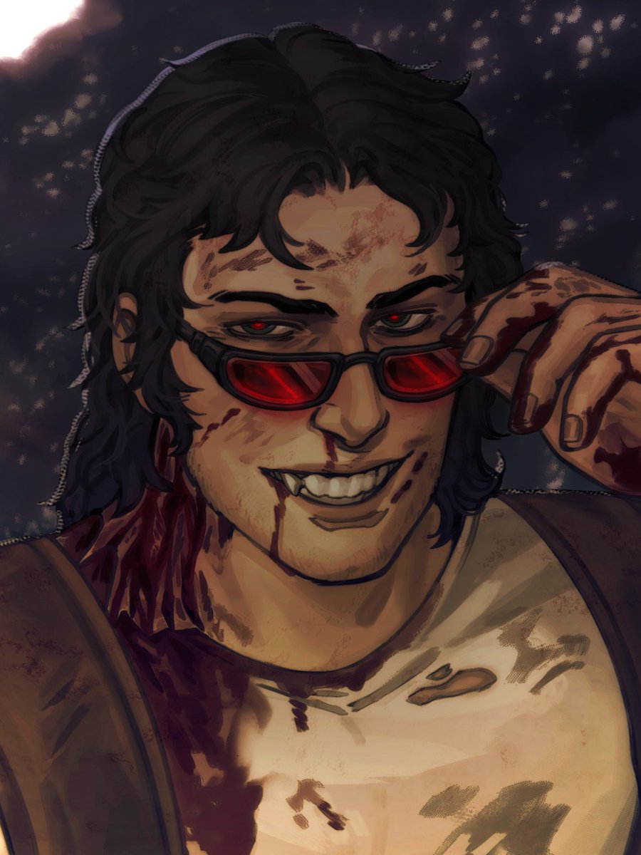 Passaria uma bandagem nesse pobre policial? ❤️‍🩹

#Hexatombe #Hexatombefanart #Aguiar