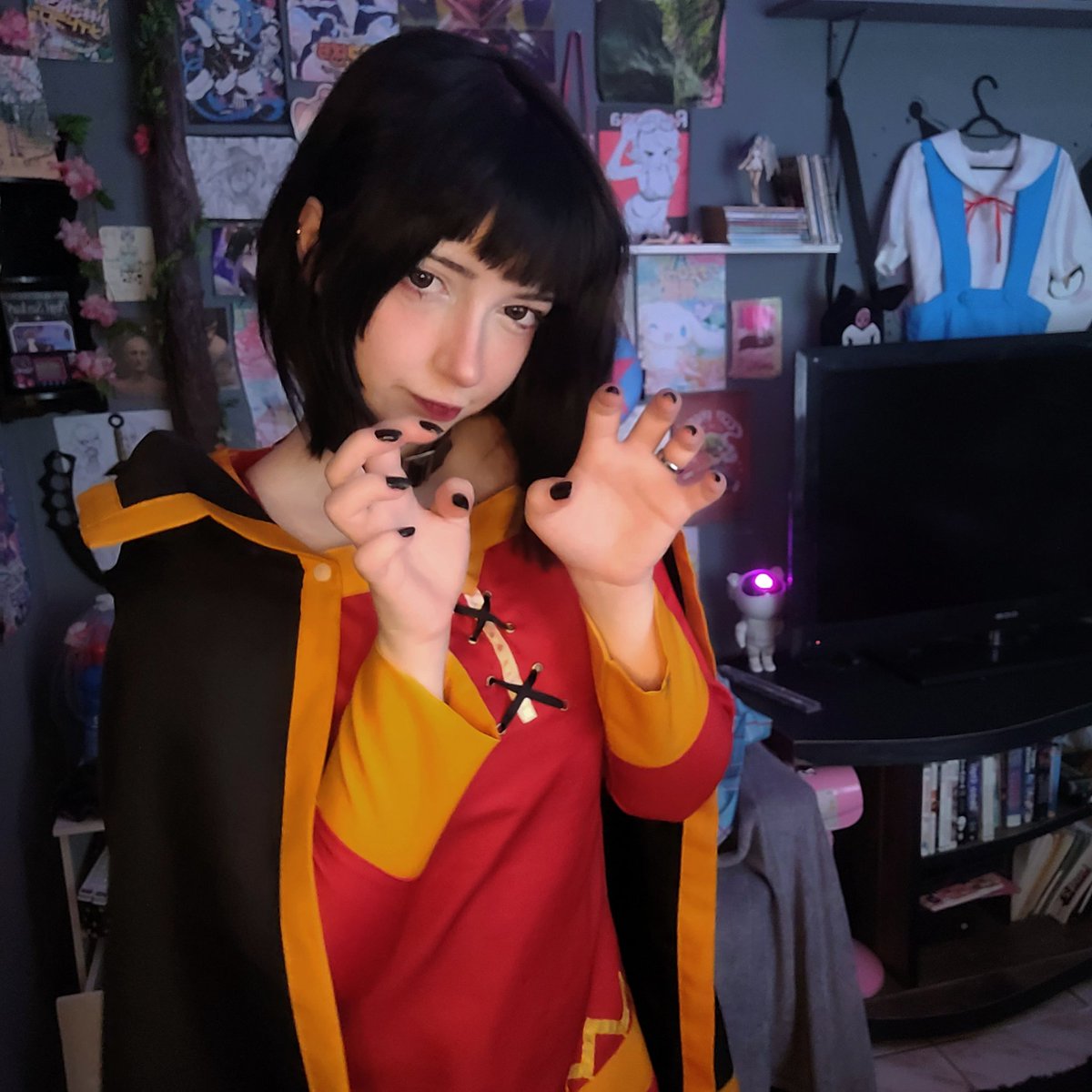 megumiin_chan's tweet image. Megumin😉
#Megumin #konosuba #cosplayer