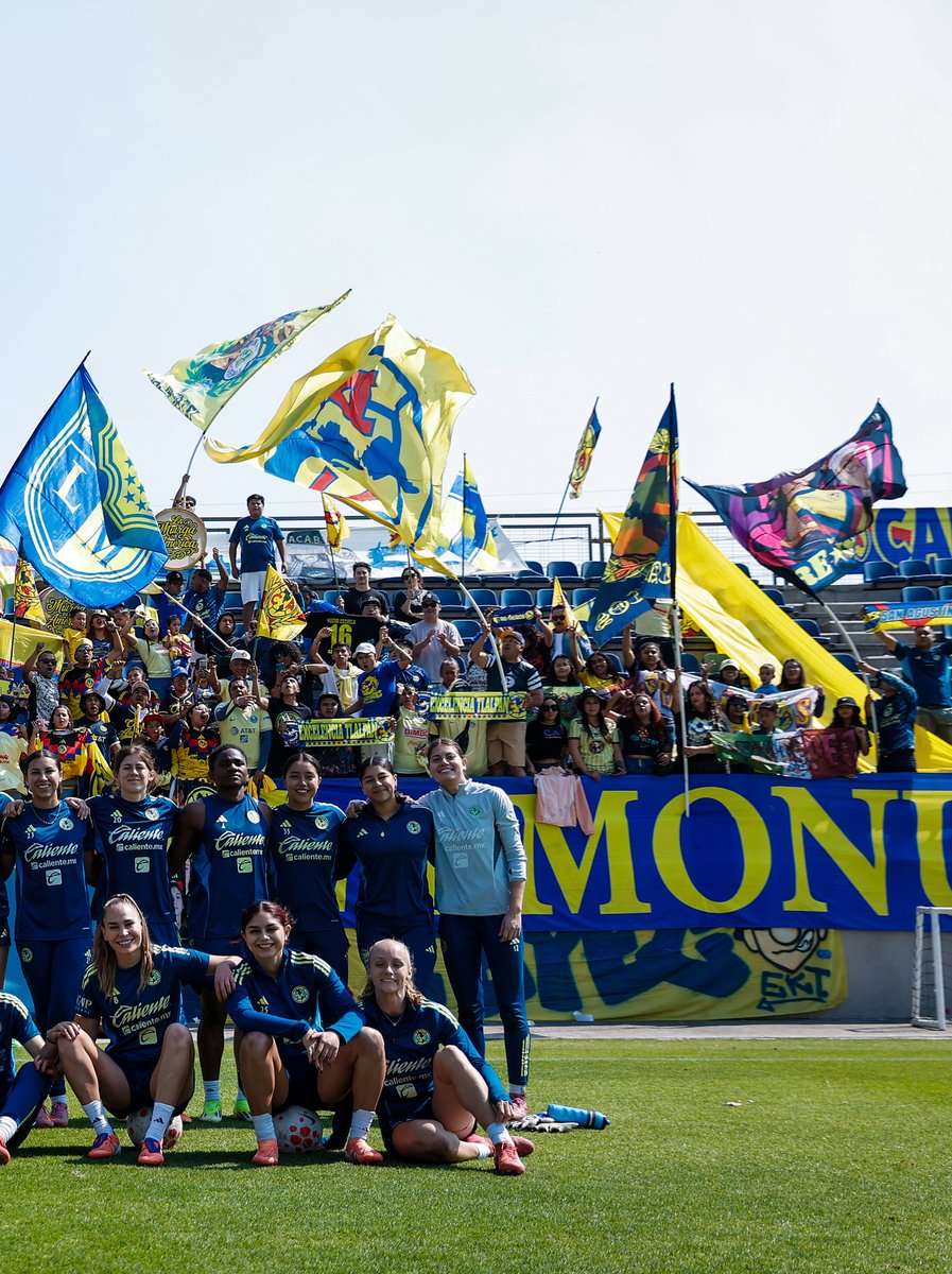 Club América y su gente 💙🦅💛

100% de fe
#SomosSuperpoderosas