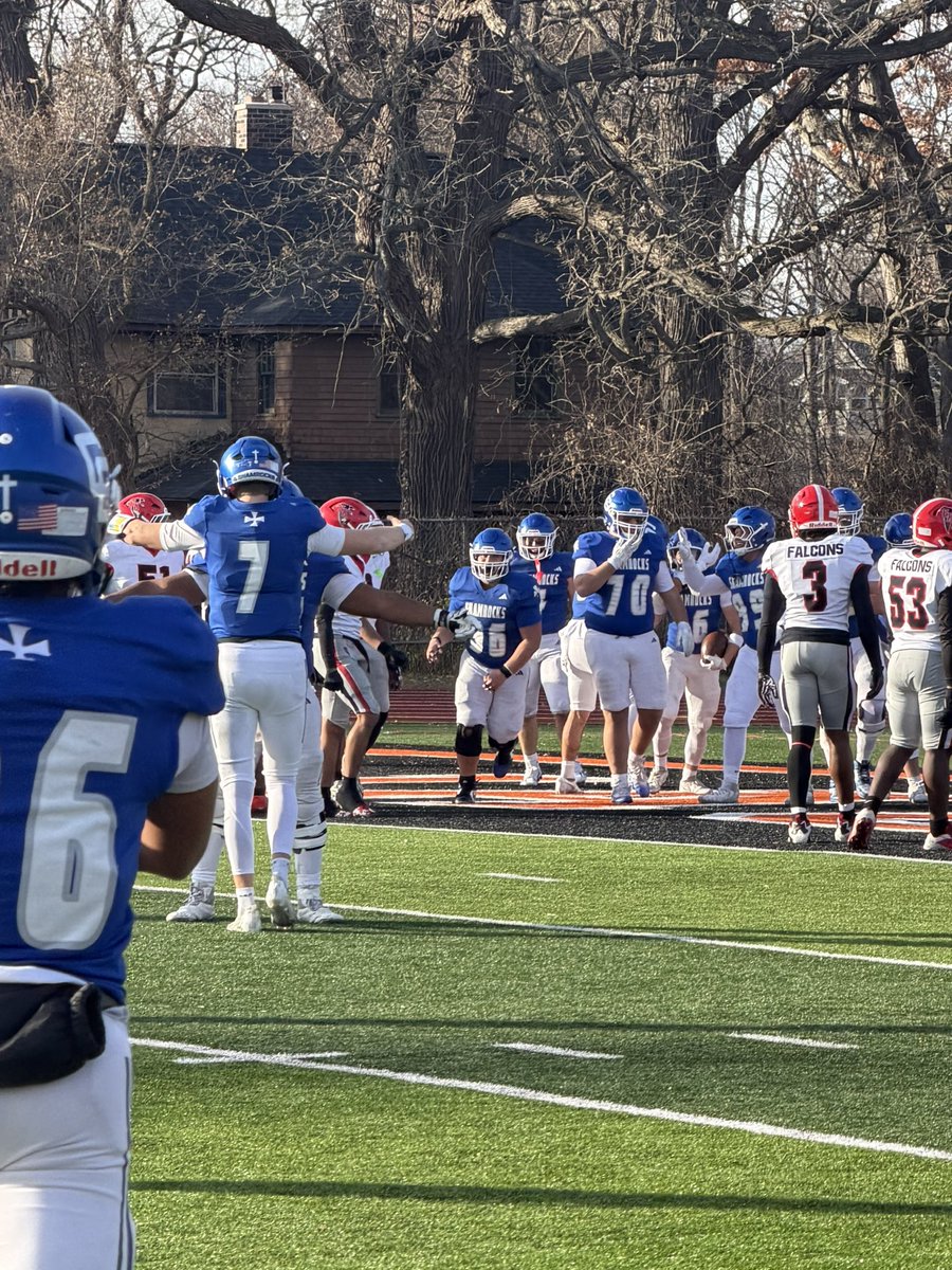 DETROITCCAD's tweet image. DREW YOUNG TD!!  XTRA PT GOOD!!  @DCCfootball up 46-6 with 1;21 left against EK.  @MHSAA Semi.  #CCpride